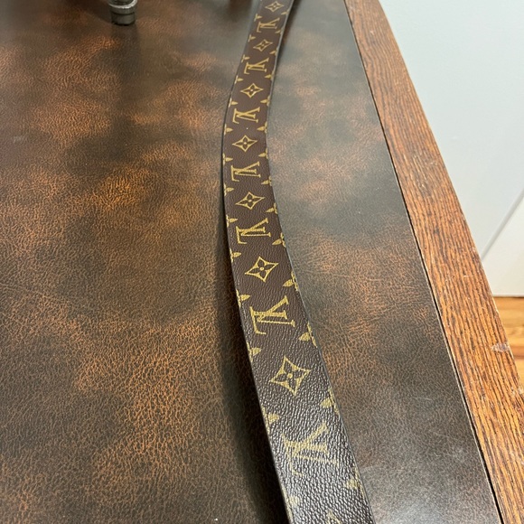 Men’s Louis Vuitton Belt Monogram Silver - Picture 7 of 10
